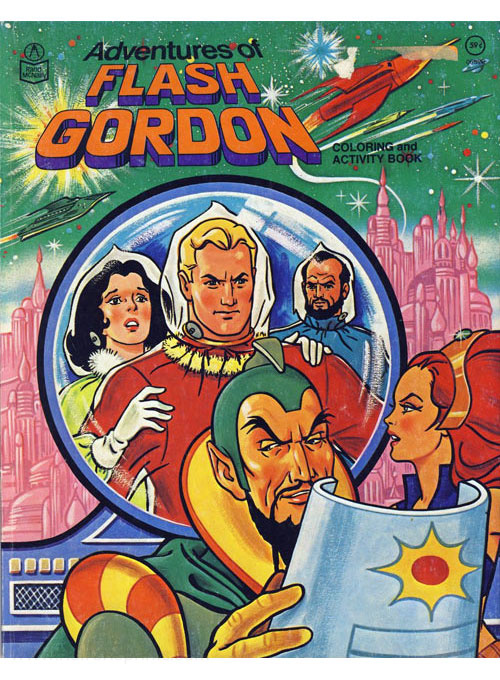 Flash Gordon Coloring Book