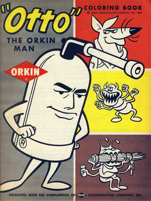 Commercial Characters Otto the Orkin Man