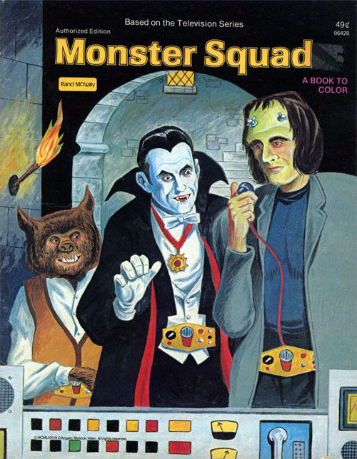 Monster Squad Coloring Book