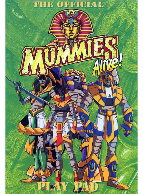 Mummies Alive! Coloring Book