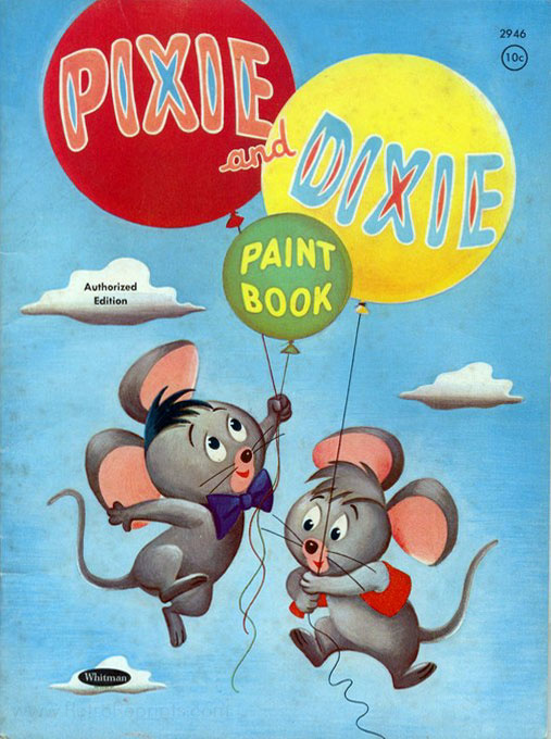 Pixie & Dixie and Mr. Jinks Paint Book