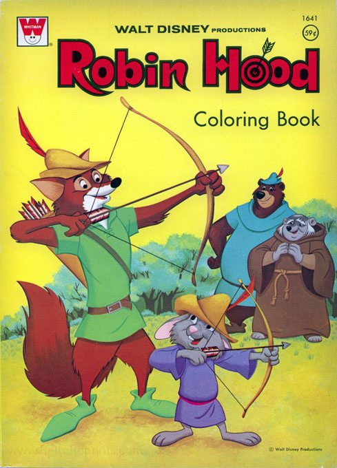 Robin Hood, Disney's Coloring Book