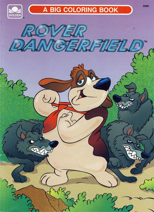 Rover Dangerfield Coloring Book
