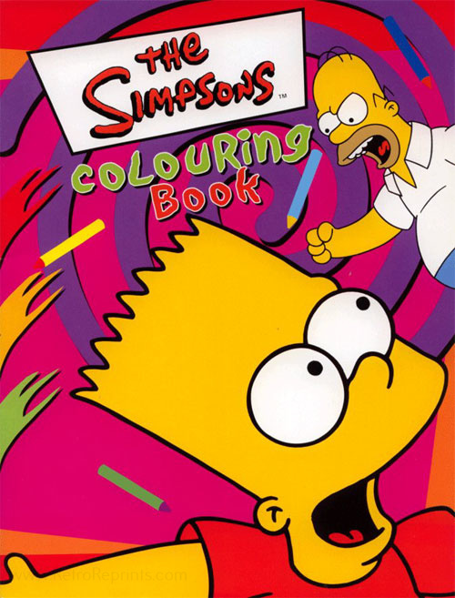 Simpsons, The Coloring Book