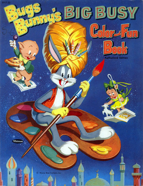 Bugs Bunny Big Busy Color Fun Book