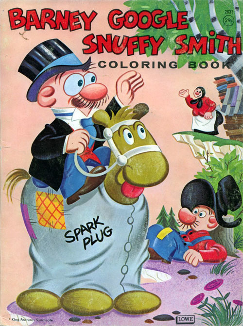 Barney Google and Snuffy Smith Coloring Book