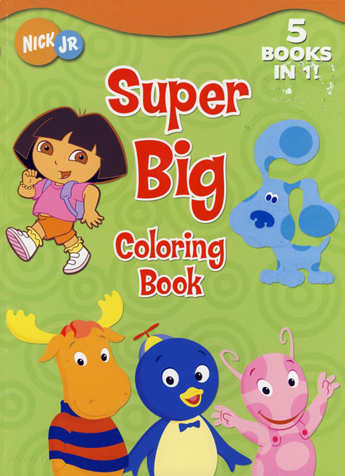 Jumbo Coloring Party (Nick Jr.): 9780375863523  