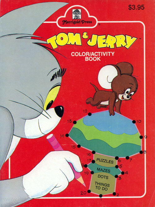 Tom & Jerry Coloring Book