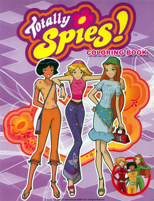 Totally Spies! Coloring Book