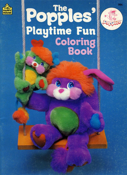 Popples Coloring Books | Coloring Books at Retro Reprints - The world's