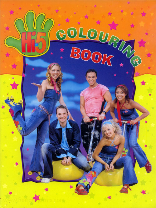 HI-5 Coloring Book