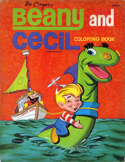 Beany & Cecil Coloring Book