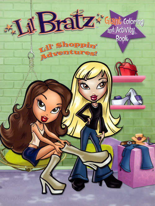 Lil' Bratz Jumbo Coloring and Activity Book : Hittin' the Scene