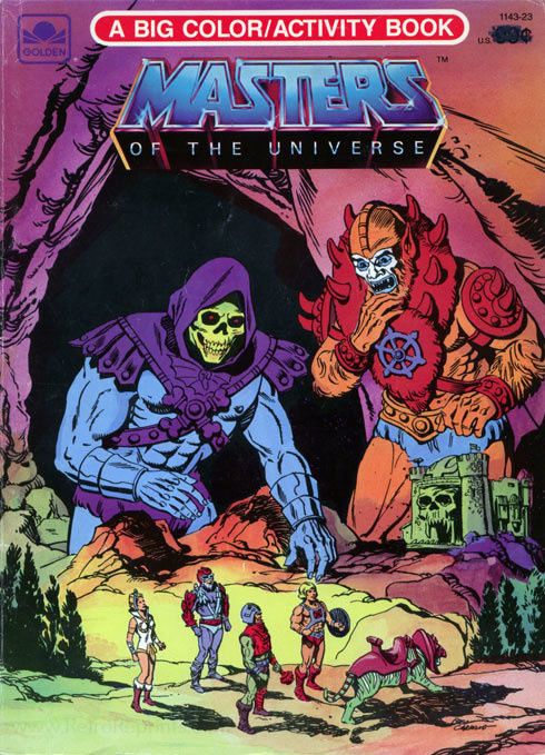 He-Man and the Masters of the Universe coloring and activity book