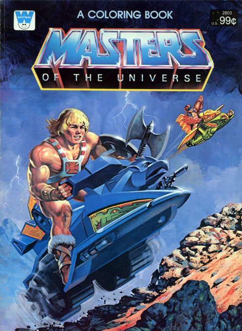 He-Man and the Masters of the Universe Coloring Book