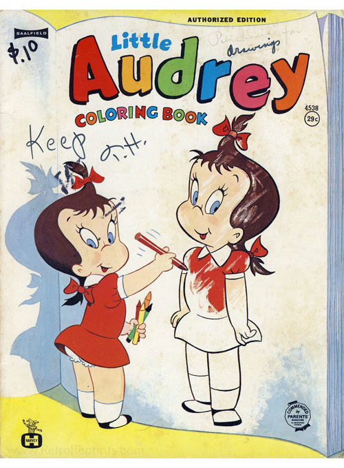 Little Audrey Coloring Book