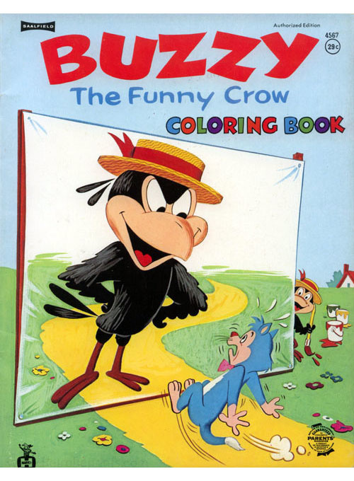 Buzzy the Crow Coloring Book