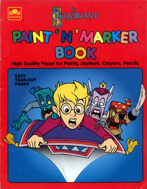 Pagemaster, The Paint & Marker Book
