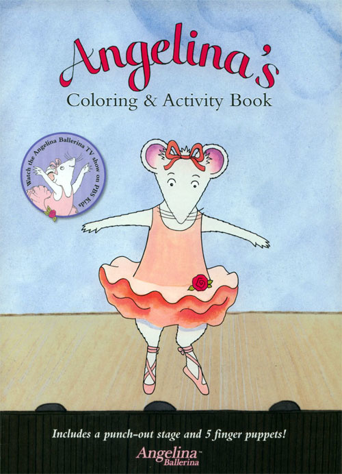 Angelina Ballerina Coloring & Activity Book
