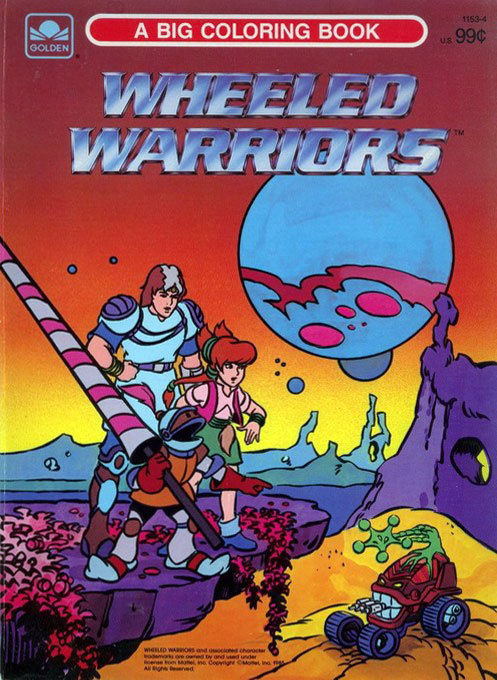 Jayce & the Wheeled Warriors Coloring Book