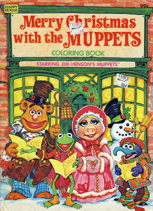 Muppets Jim Henson S Coloring Books Coloring Books At Retro Reprints The World S Largest Coloring Book Archive