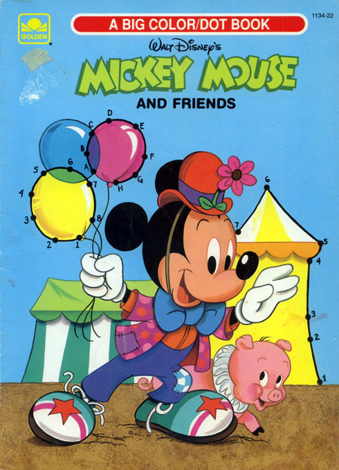 Mickey Mouse and Friends Coloring and Activity Book