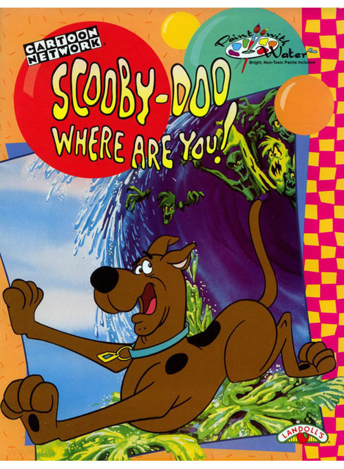 Scooby-Doo Paint With Water
