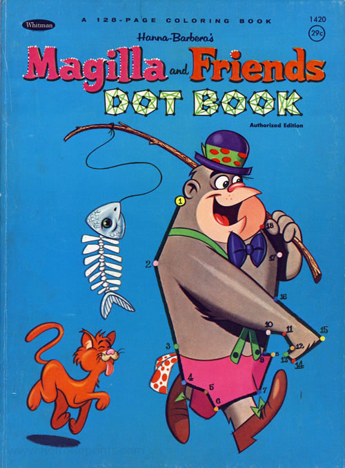 Magilla Gorilla Dot Book