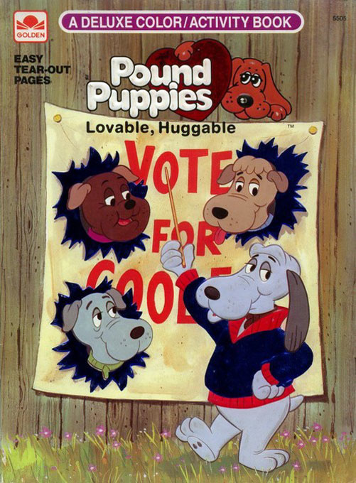 Pound Puppies coloring and activity book