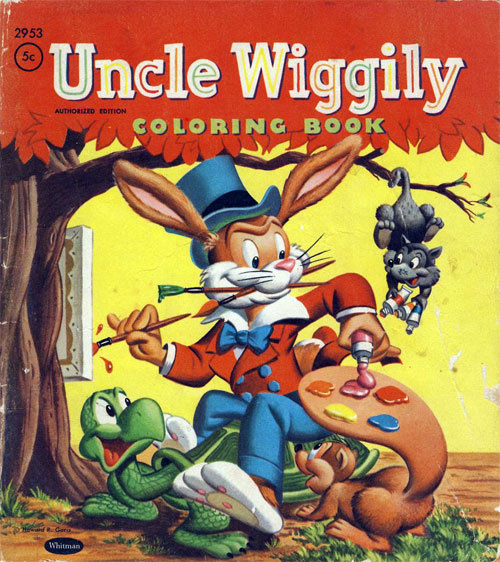Uncle Wiggily Coloring Book