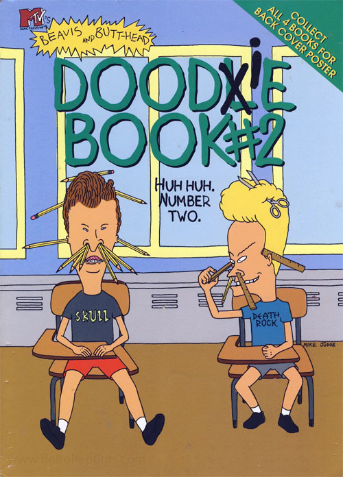 Beavis and Butt-Head Doodle Book 2