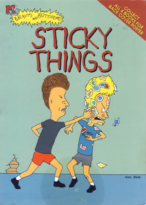 Beavis and Butt-Head Sticky Things