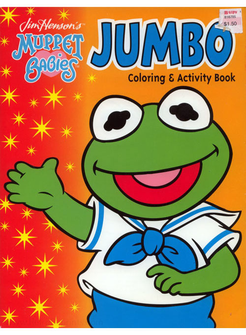 Muppet Babies, Jim Henson's coloring and activity book