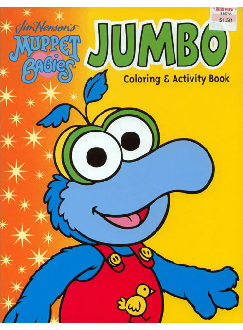 Muppet Babies, Jim Henson's coloring and activity book