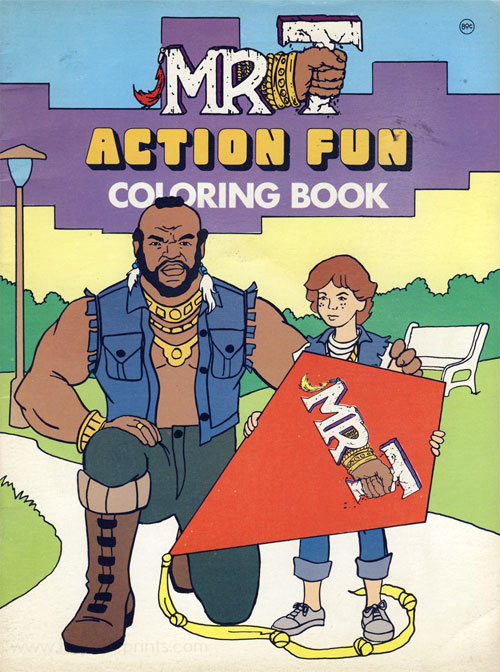 Mr. T Coloring Book