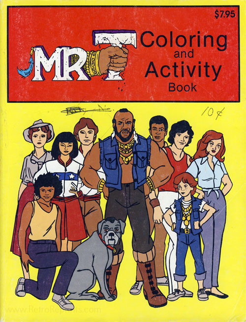 Mr. T Coloring and Activity Book