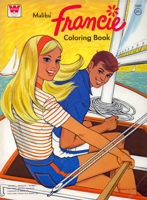 Barbie Francie Coloring Book