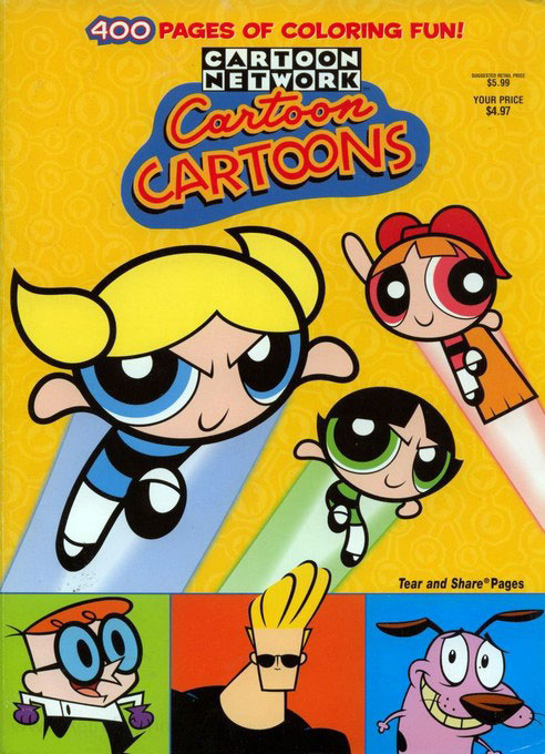 Cartoon Cartoons Coloring Book