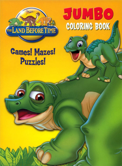 Land Before Time, The Coloring and Activity Book