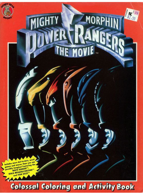 Power Rangers: The Movie Coloring & Activity Book