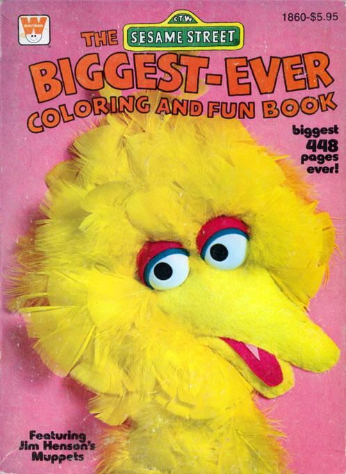 Sesame Street The Biggest-Ever Coloring and Fun Book