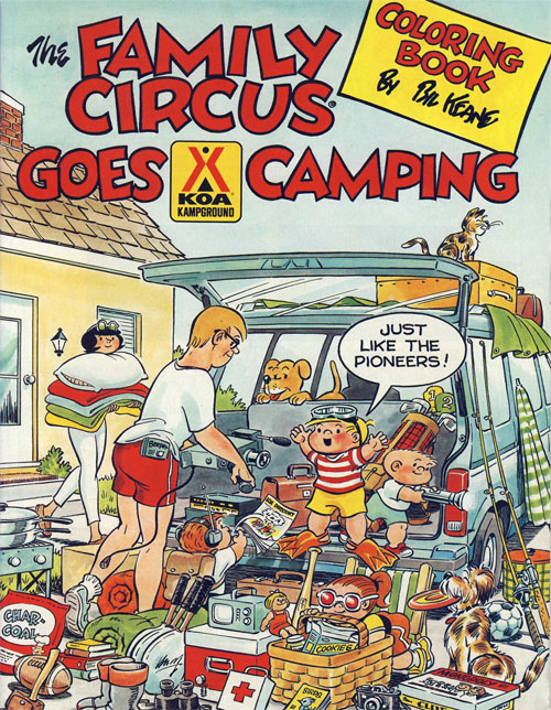 Family Circus, The Goes Camping