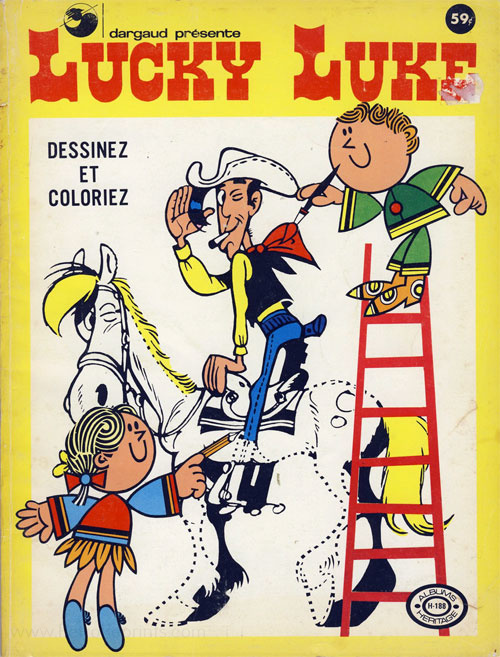 Lucky Luke Coloring Book