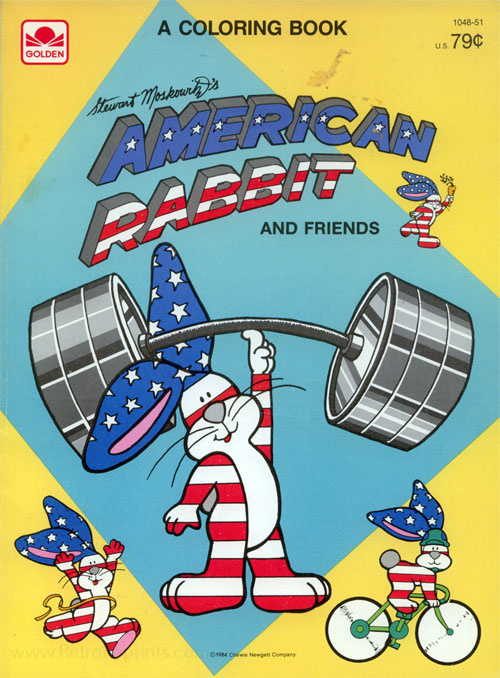 Adventures of the American Rabbit and Friends, The Coloring Book