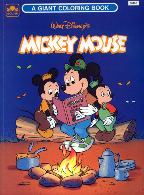 Mickey Mouse and Friends Coloring Book