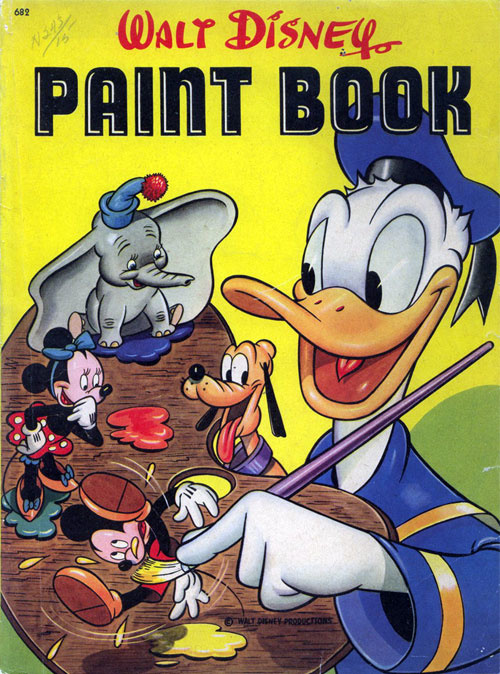 Disney Paint Book