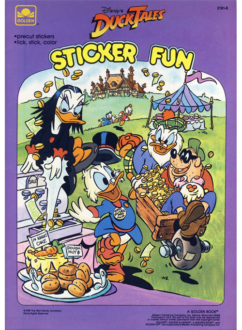 DuckTales Sticker Fun