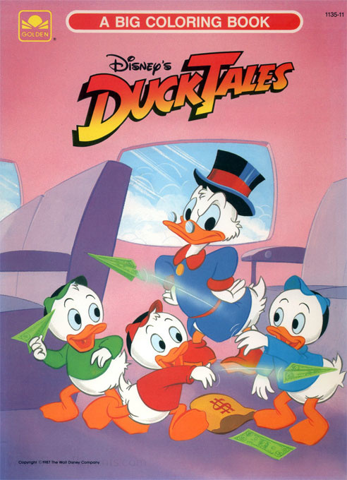 DuckTales Coloring Book