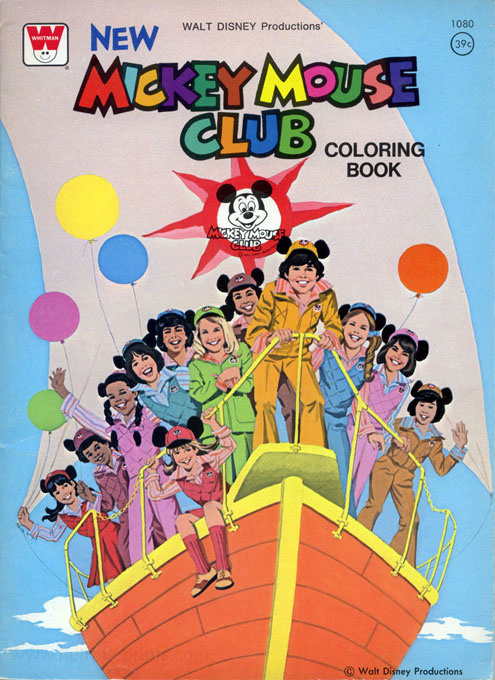 Mickey Mouse Club Coloring Book