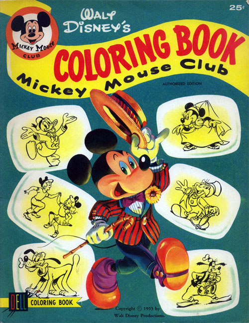 Mickey Mouse Club Coloring Book